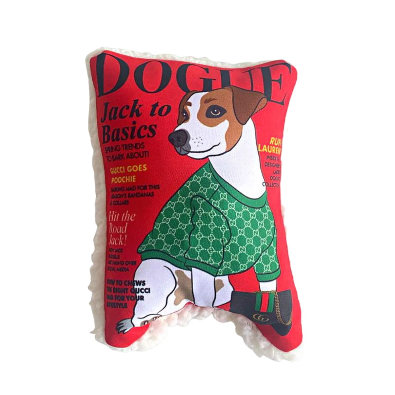 Dogue Magazine Dog Toy