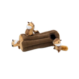Chipmunk Log Burrow Toy